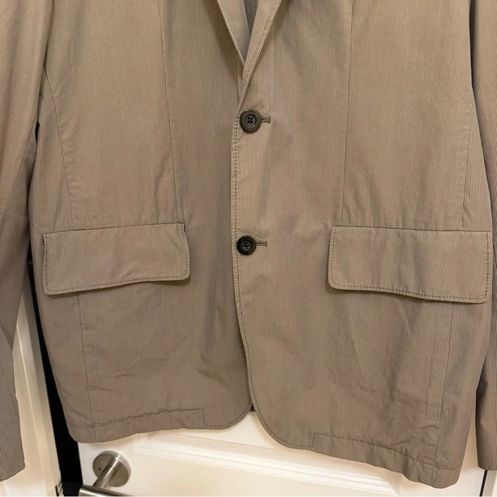 Hugo Boss Striped Cotton Jacket